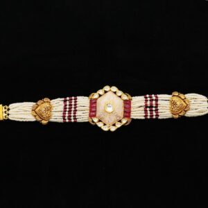 916 Gold Cocktail Pearl Bracelet AJB54