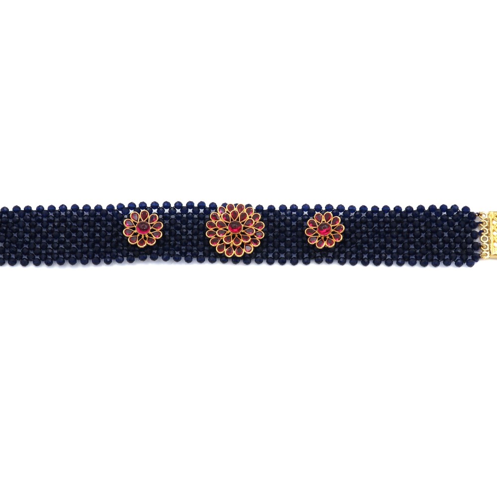 916 Gold Pretty Pearl Bracelet AJB35