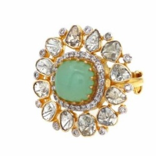 Colourful Pearl Delight Ring For Women
