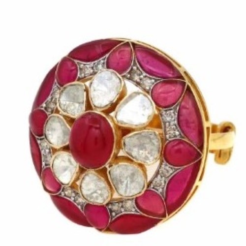 Colourful Pearl Classy Ring For Women
