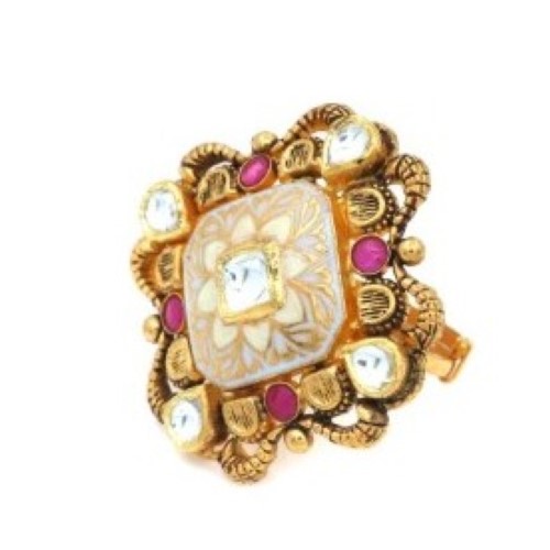 Colourful Pearl Stunning Ring For Women