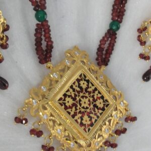 23kt gold thewa  jewellery