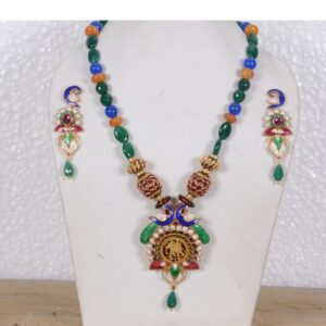 Thewa Jewelry with meenakari