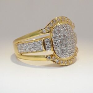 916 cz casual gents ring
