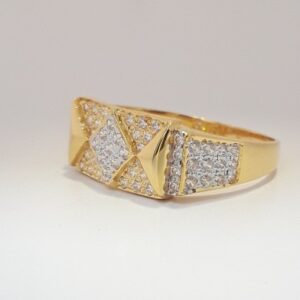916 cz ring classic ring for men