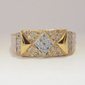 916 cz ring classic ring for men