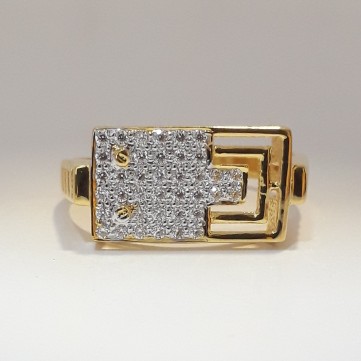 916 gold men's ring
