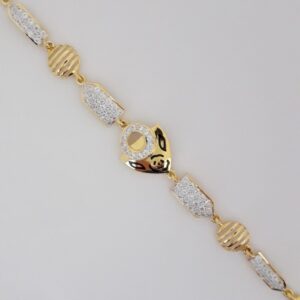 916 Gold carving bracelet