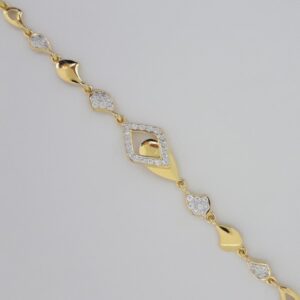 916 Gold casual bracelet