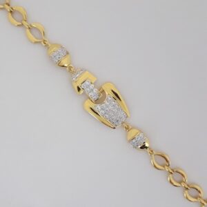916 Gold decent bracelet