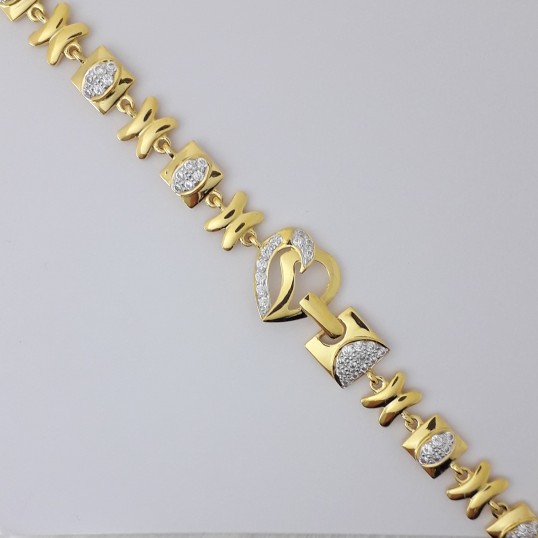916 heart pcs bracelet