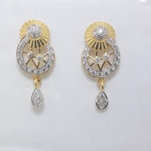 916 Gold fancy earrings GS9262
