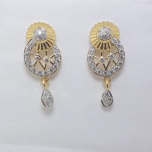 916 Gold fancy earrings GS9262