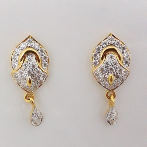 916 Gold fancy earrings LV0126