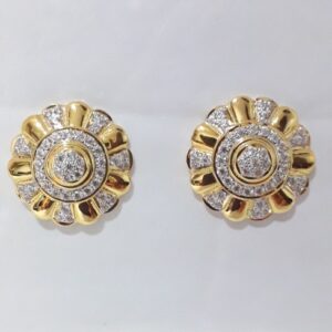 22KT Gold classic round tops