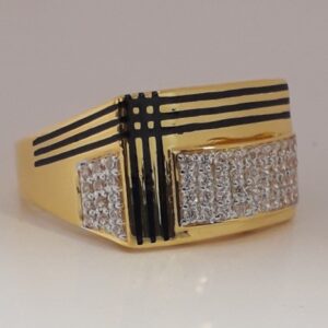 916 gold carving ring for men mj-pk2405