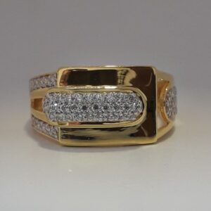 916 Gold decent gents ring MJ-YR7575
