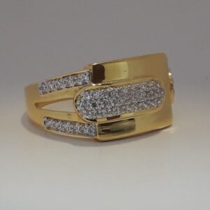 916 Gold decent gents ring MJ-YR7575
