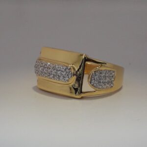 916 Gold decent gents ring MJ-YR7575