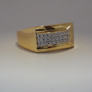 916 Gold unique gents ring MJ-ZW7785