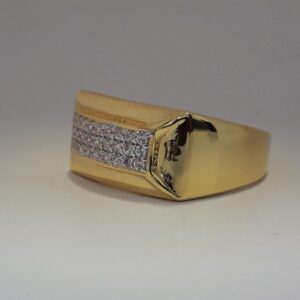 916 Gold unique gents ring MJ-ZW7785