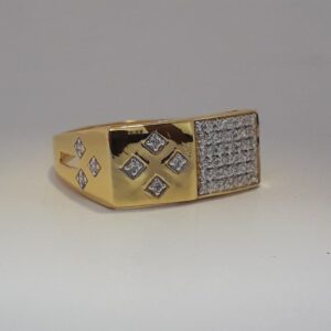 916 Gold exclusive gents ring MJ-IP3654