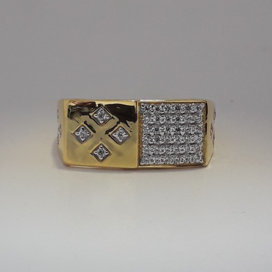 916 Gold exclusive gents ring MJ-IP3654