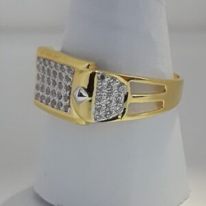 916 Gold fancy gents ring MJ-ZS7482