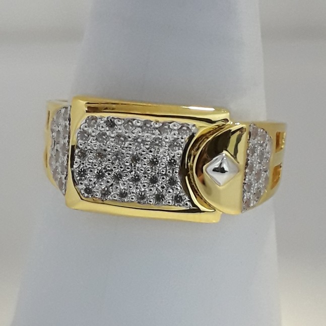 916 Gold fancy gents ring MJ-ZS7482