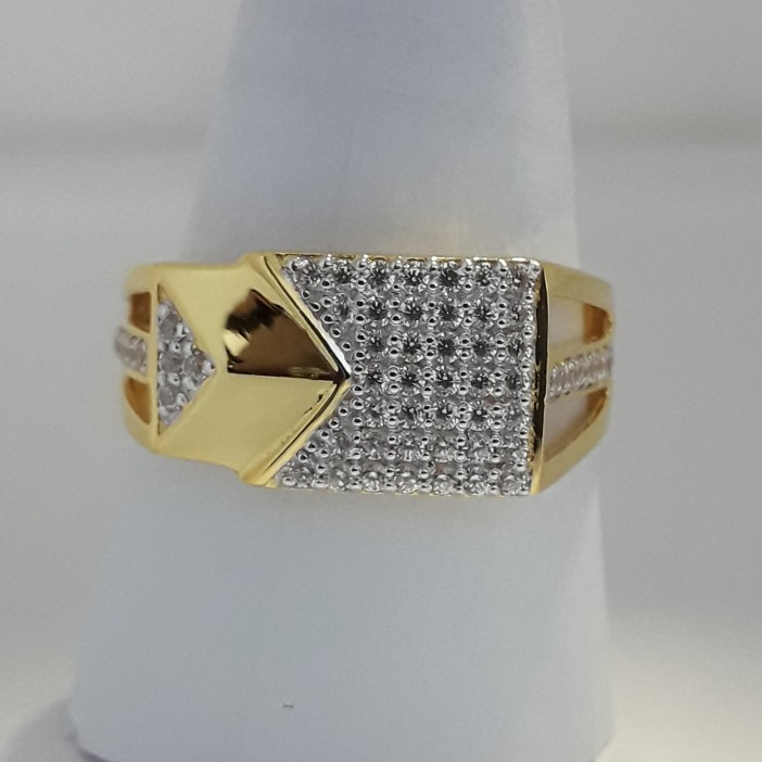 22ct Gold gents ring MJ-SZ5340