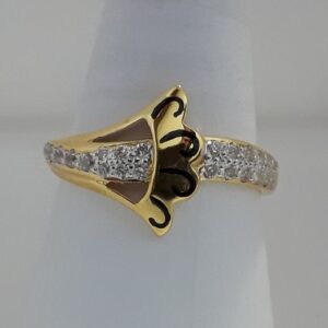 916 Gold fancy carving ring for woman MJ-ZA6511