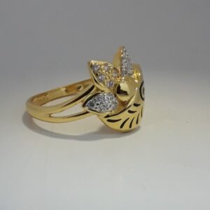 916 Gold fancy carving ladies ring MJ-WX1431