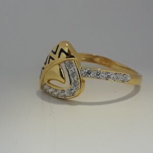916 Gold fancy carving ring for woman MJ-DK9348