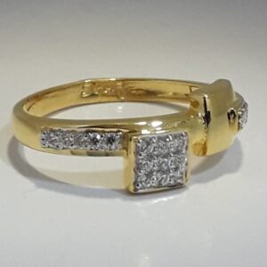 916 Gold fancy ladies ring MJ-VC3416