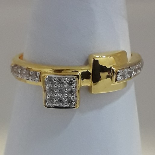 916 Gold fancy ladies ring MJ-VC3416
