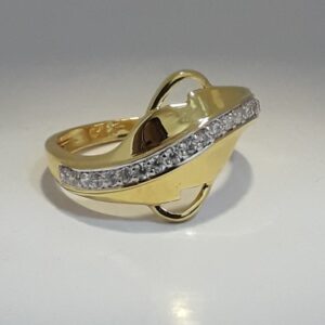 916 Gold Fancy Ring for woman MJ-IE2042