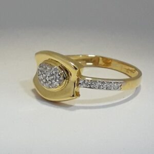 916 Gold decent ring for women NZ2050