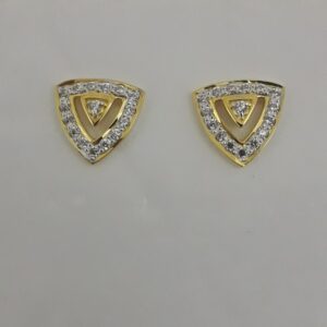916 Gold fancy triangle tops