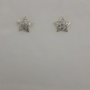 916 Gold star shape earrings