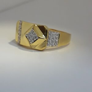 22ct fancy men's ring