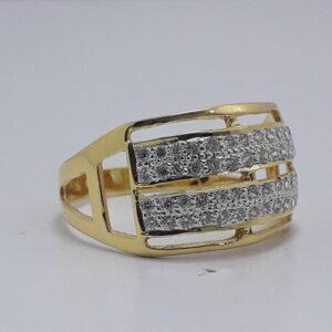 916 Gold fancy Gents ring