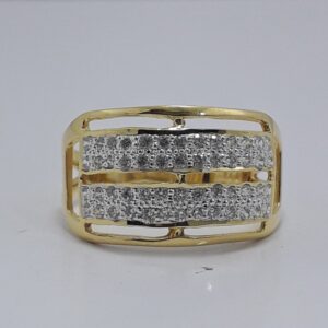 916 Gold fancy Gents ring