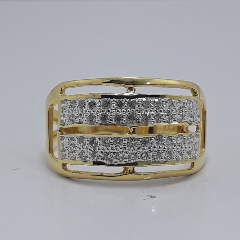 916 Gold fancy Gents ring
