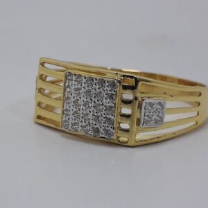 916 Gold fancy Gents ring