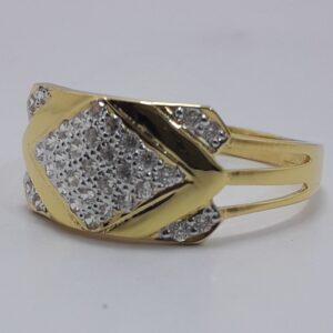 22ct light weight Gents ring
