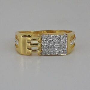 22ct decent men's ring