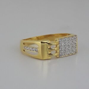 22ct decent men's ring