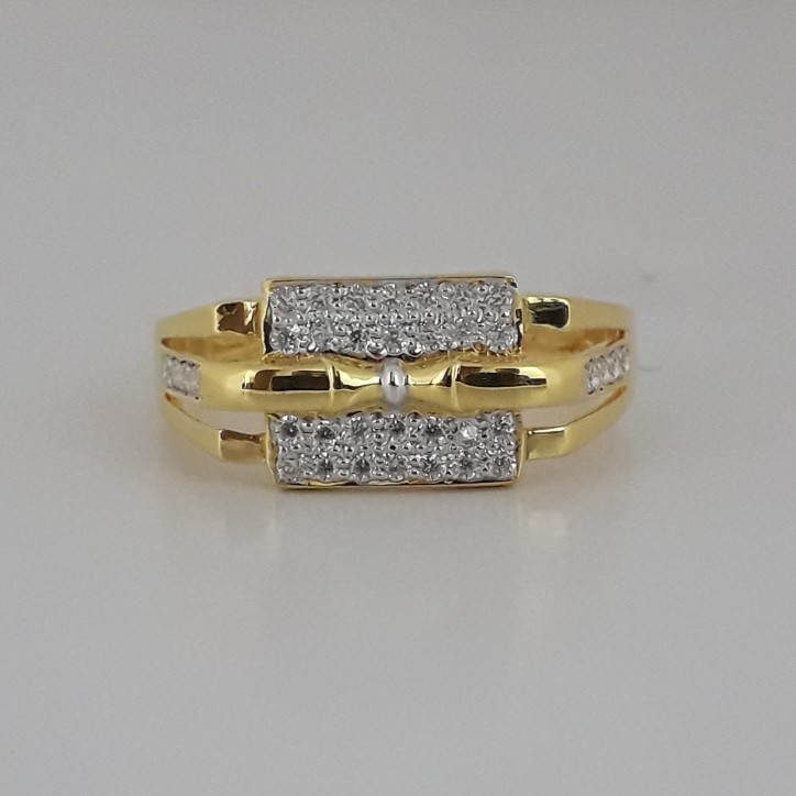 22ct fancy Gents ring