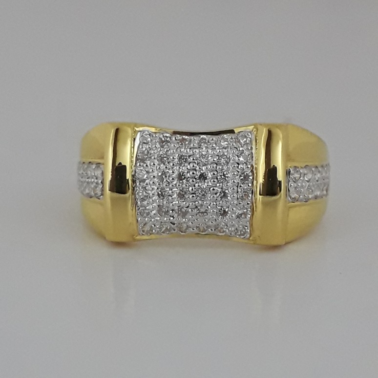 22ct decent men's ring