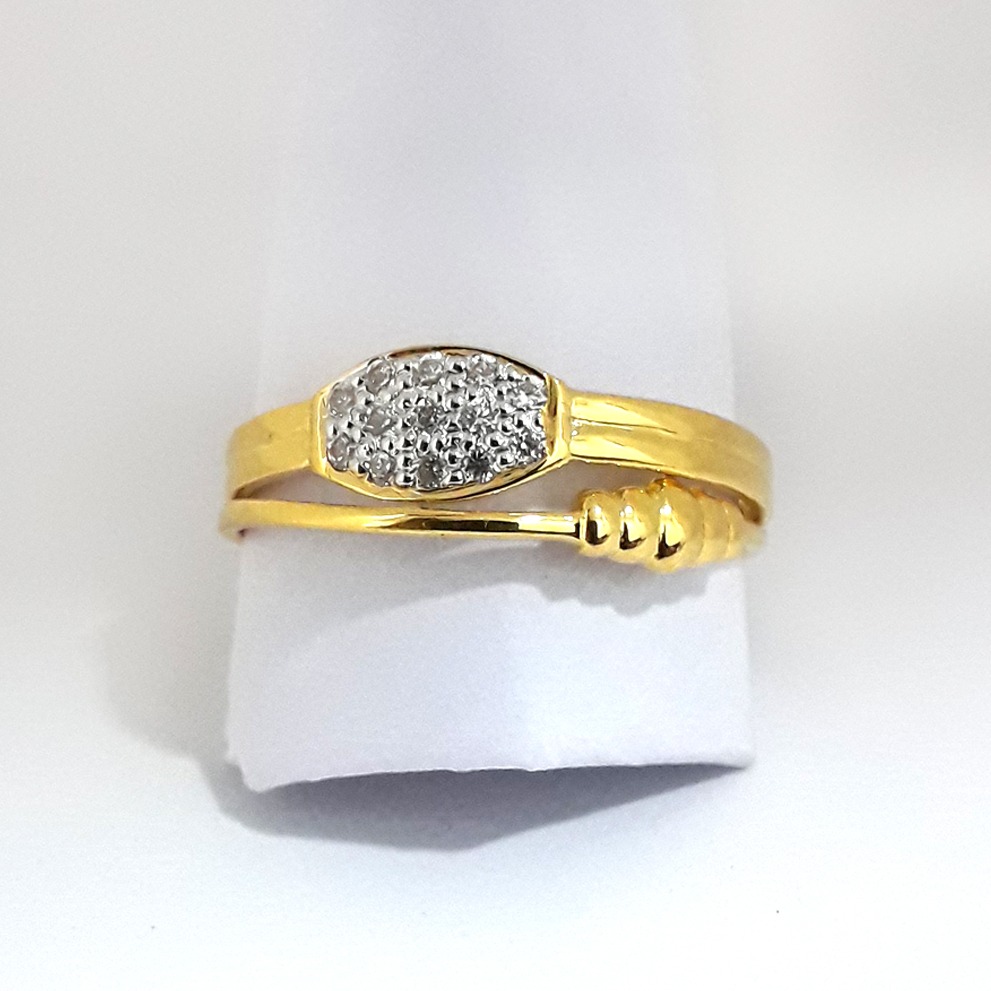 22Kt Gold Fancy Ring For Women MJ-R007
